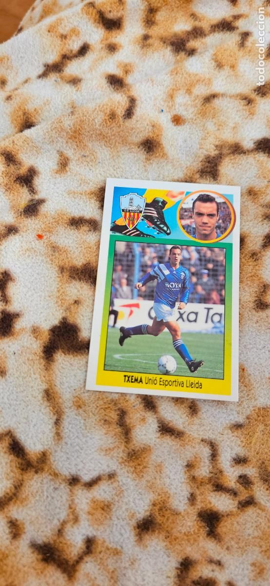 Football Stickers: txema lleida este 1993 1994 93 94 despegado