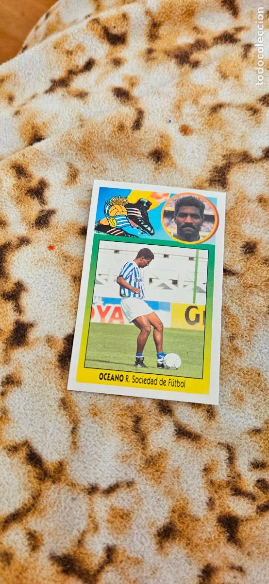 Football Stickers: real sociedad oceano este 1993 1994 93 94 despegado