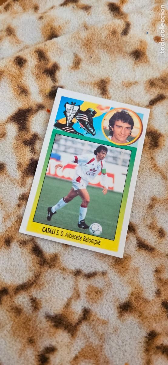 Football Stickers: albacete catali este 1993 1994 93 94 despegado