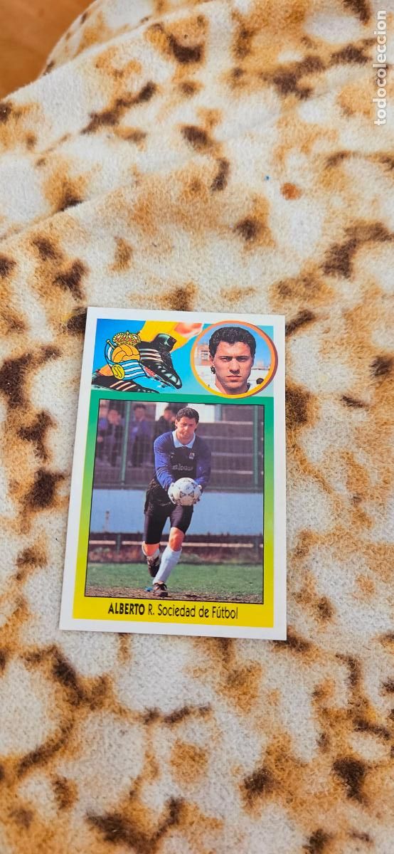 Football Stickers: real sociedad alberto este 1993 1994 93 94 despegado