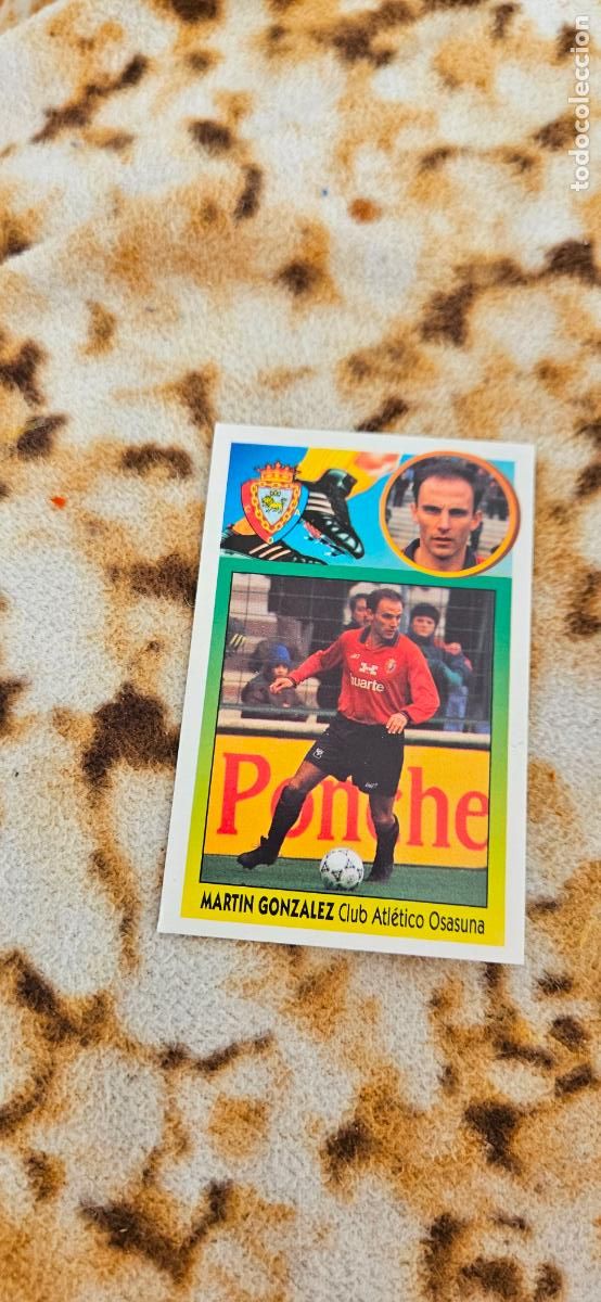 Football Stickers: osasuna MARTIN gonzalez este 1993 1994 93 94 despegado
