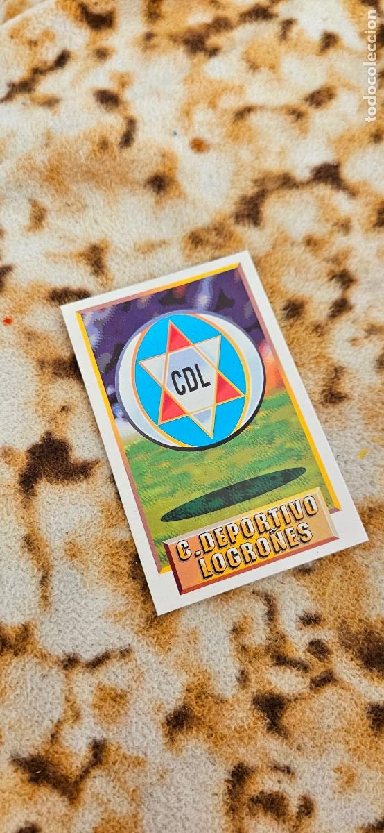 Football Stickers: logro&ntilde;es escudo este 1993 1994 93 94 despegado