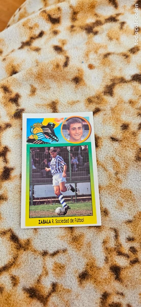 Football Stickers: real sociedadzabala este 1993 1994 93 94 despegado