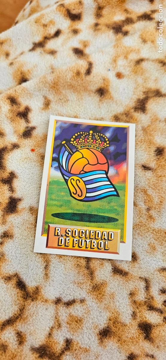 Football Stickers: real sociedad escudo este 1993 1994 93 94 despegado