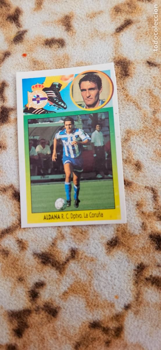 Football Stickers: deportivo de la coru&ntilde;aaldana este 1993 1994 93 94 despegado