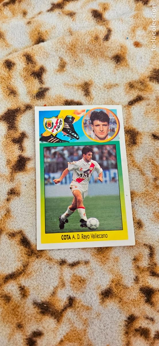 Cromos de f&uacute;tbol: rayo vallecano cota este 1993 1994 93 94 despegado