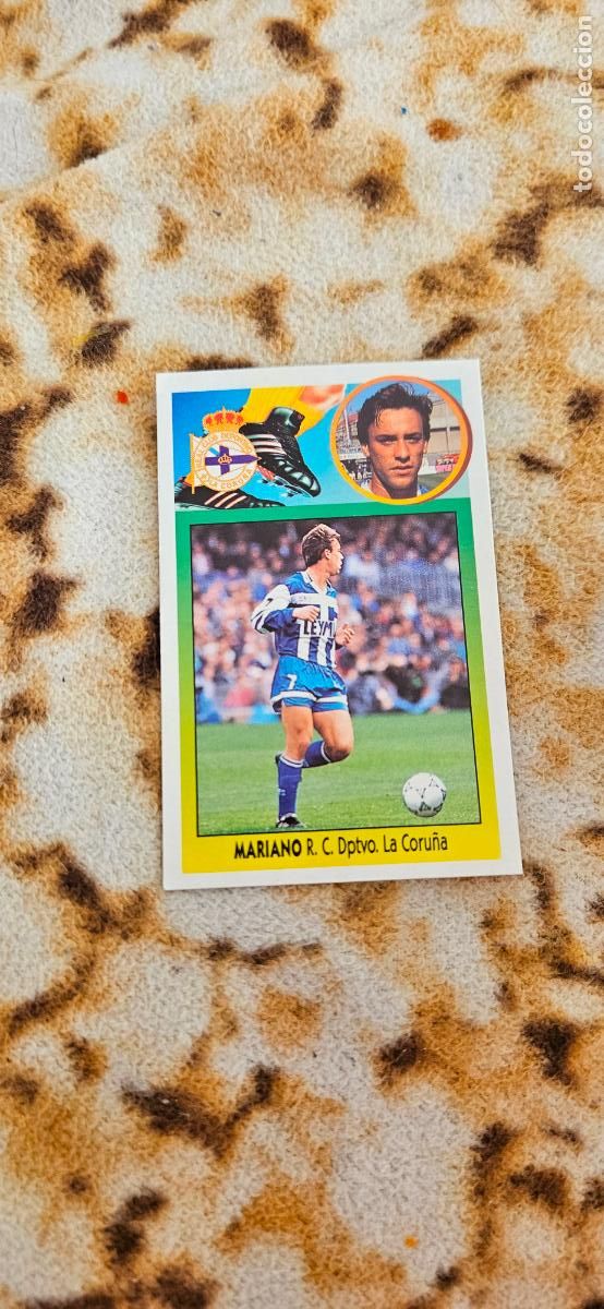 Cromos de f&uacute;tbol: deportivo de la coru&ntilde;a mariano este 1993 1994 93 94 despegado