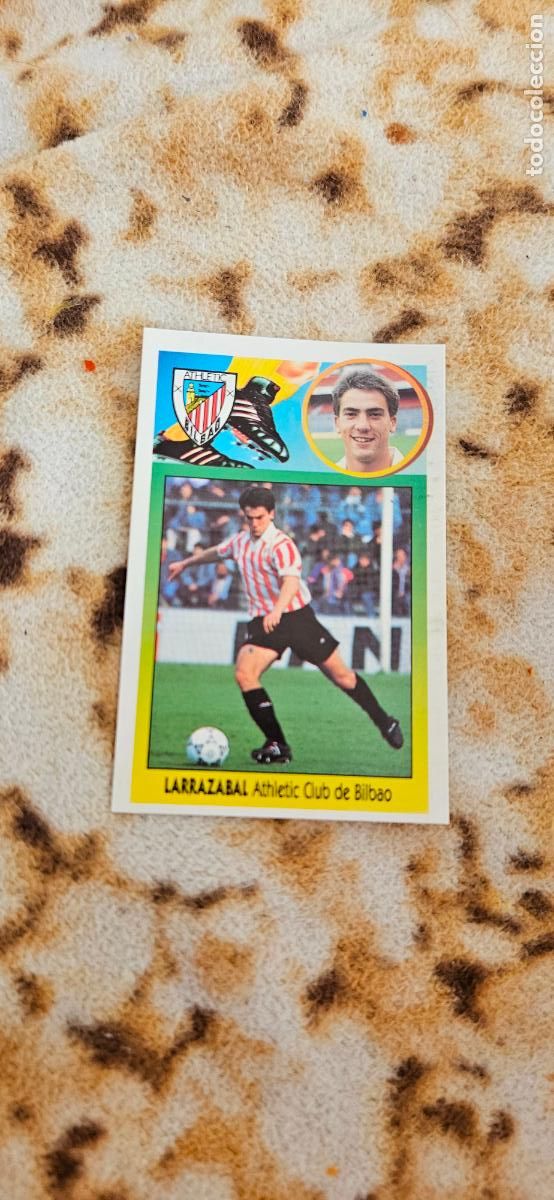 Cromos de f&uacute;tbol: atheltic de bilbao larrazabal este 1993 1994 93 94 despegado