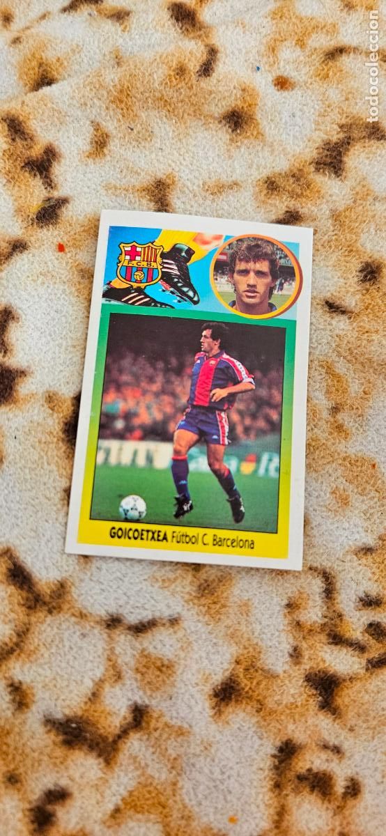 Cromos de f&uacute;tbol: barcelona goicoetxea este 1993 1994 93 94 despegado