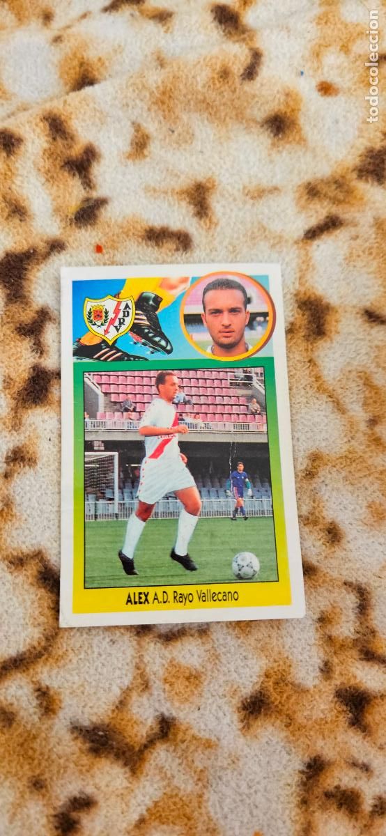 Cromos de f&uacute;tbol: rayo vallecano alex este 1993 1994 93 94 despegado