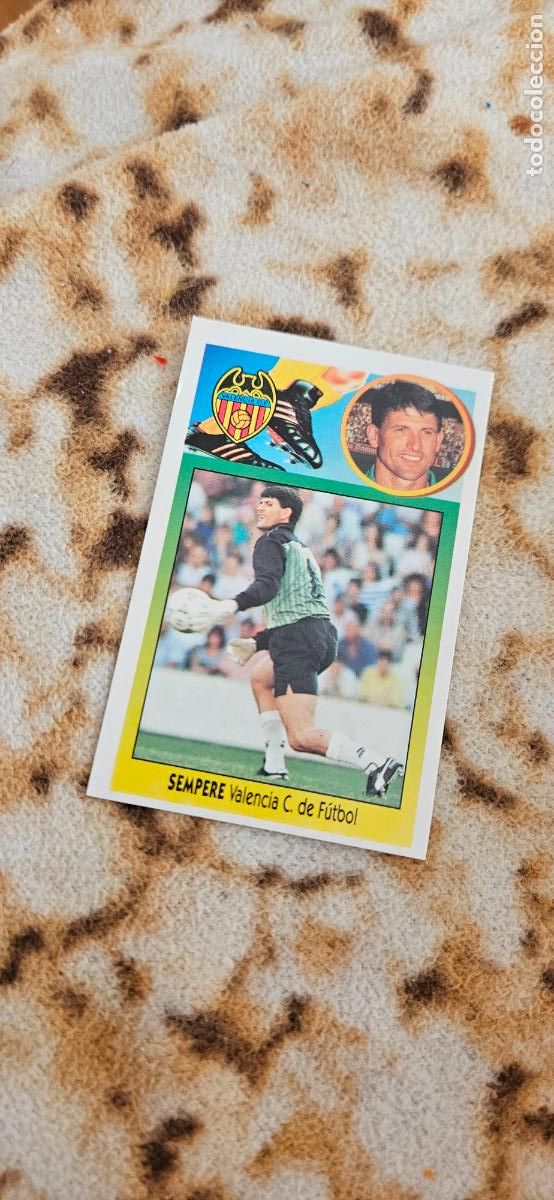 Cromos de f&uacute;tbol: valencia sempere este 1993 1994 93 94 despegado