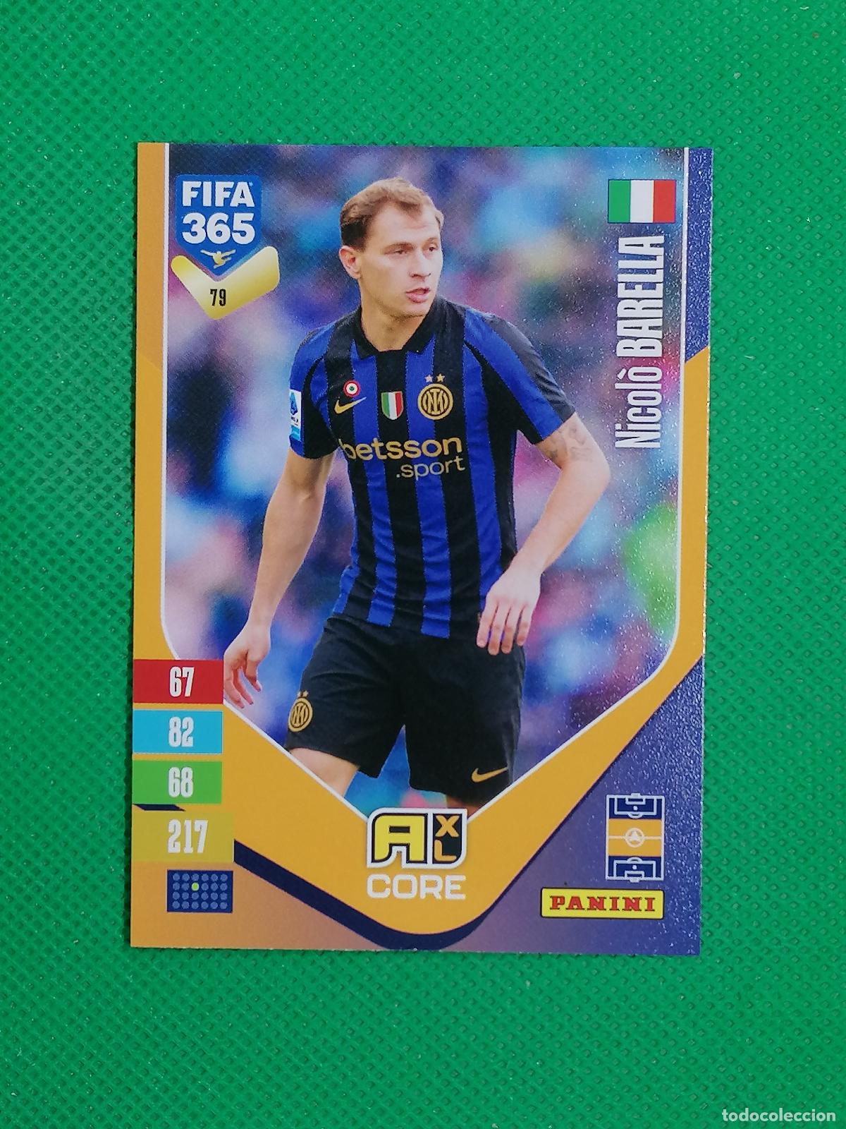 Cromos de f&uacute;tbol: 78 PIOTR ZIELINSKI NICOLO BARELLA CORE ⚽ PANINI ADRENALYN XL FIFA 365 26 27 2026 2027 ⚽