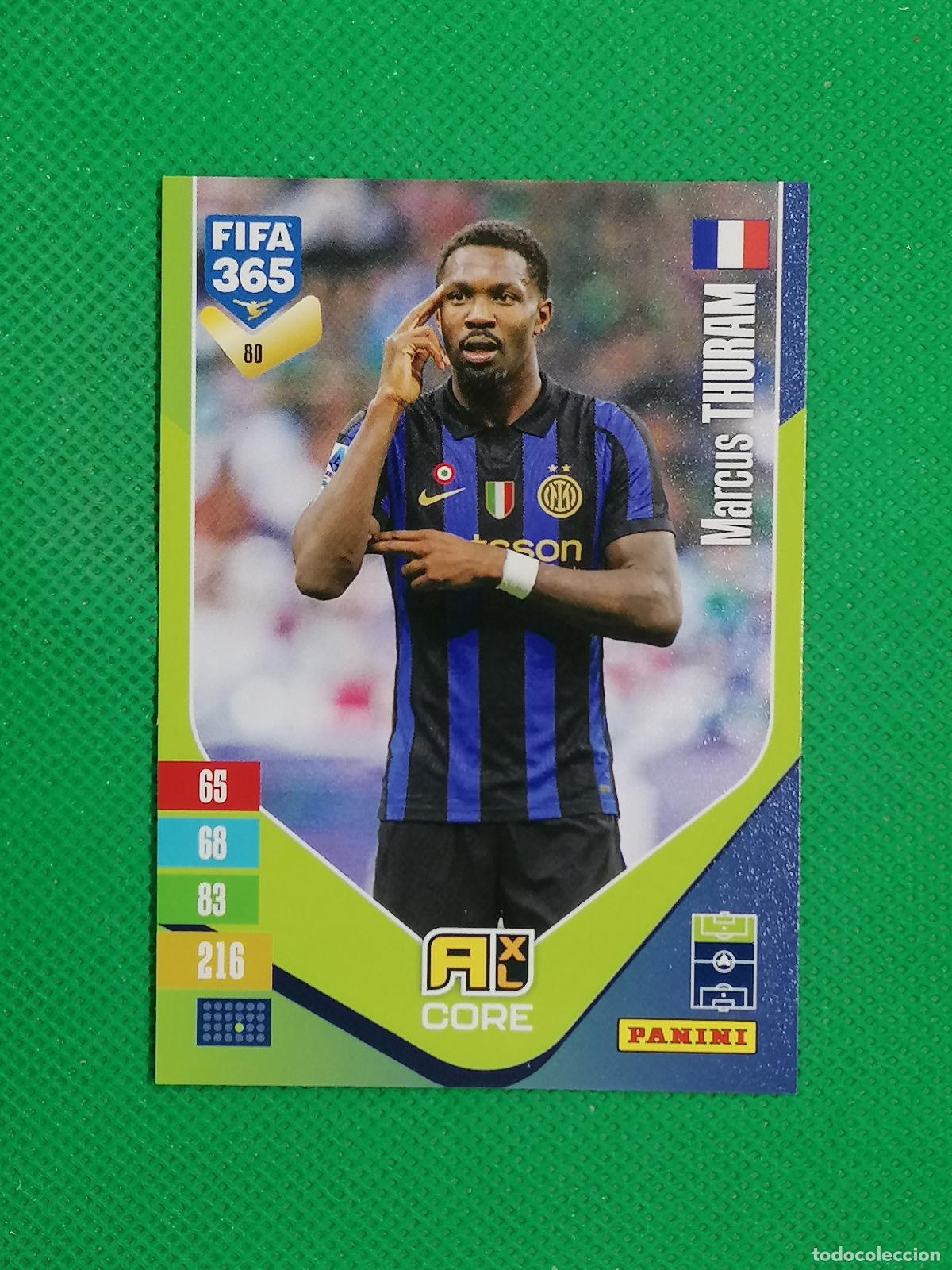 Cromos de f&uacute;tbol: 80 MARCUS THURAM INTER MILAN CORE ⚽ PANINI ADRENALYN XL FIFA 365 26 27 2026 2027 ⚽