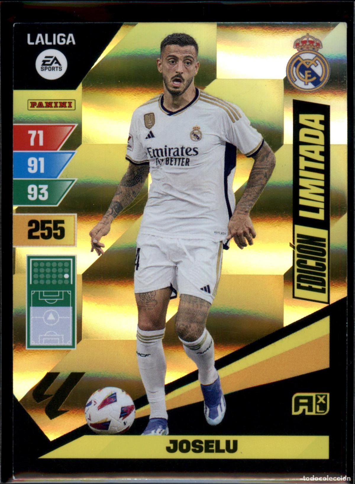 Football Stickers: Joselu Edici&oacute;n Limitada Real Madrid LaLiga EA SportsAdrenalyn XL 2023 2024 Panini 23 24