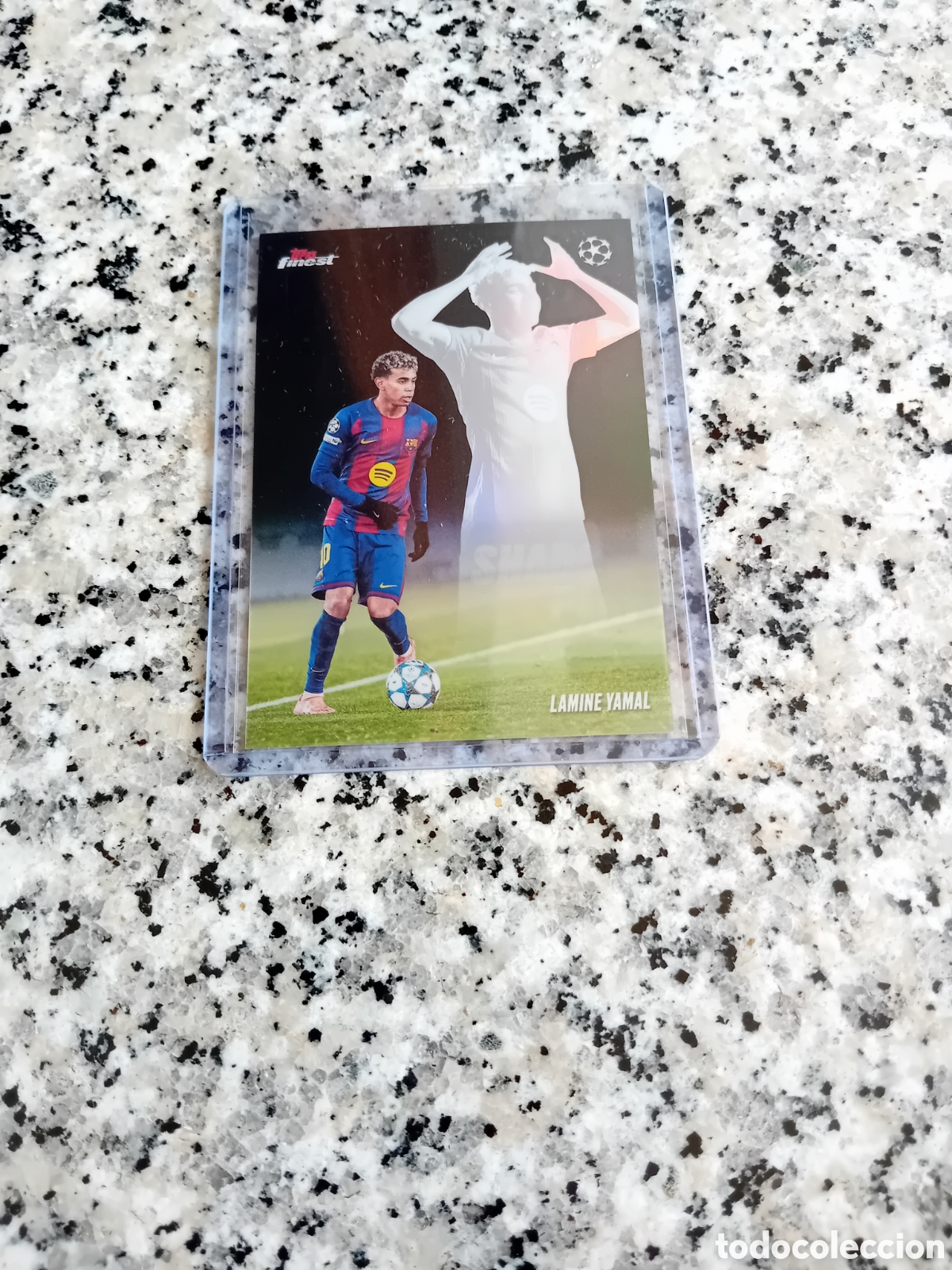 Football Stickers: Lamine Yamal Topps Finest Showcase 2026 FC Barcelona UEFA Champions League SH-4