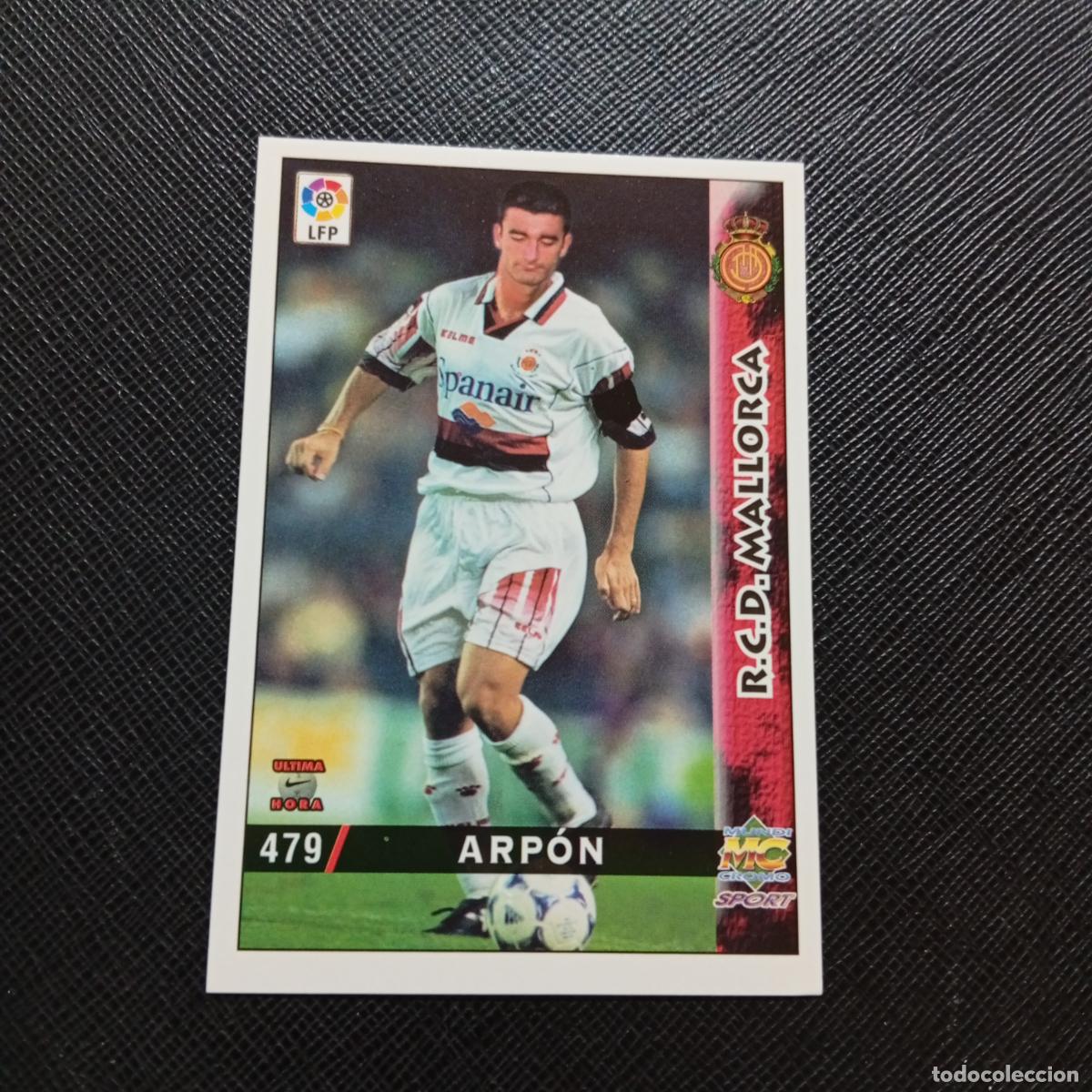 Cromos de f&uacute;tbol: 479 ARPON MALLORCA MUNDICROMO 1998 1999 CROMO FUTBOL 98 99 - A211 PG11 ULTIMA HORA