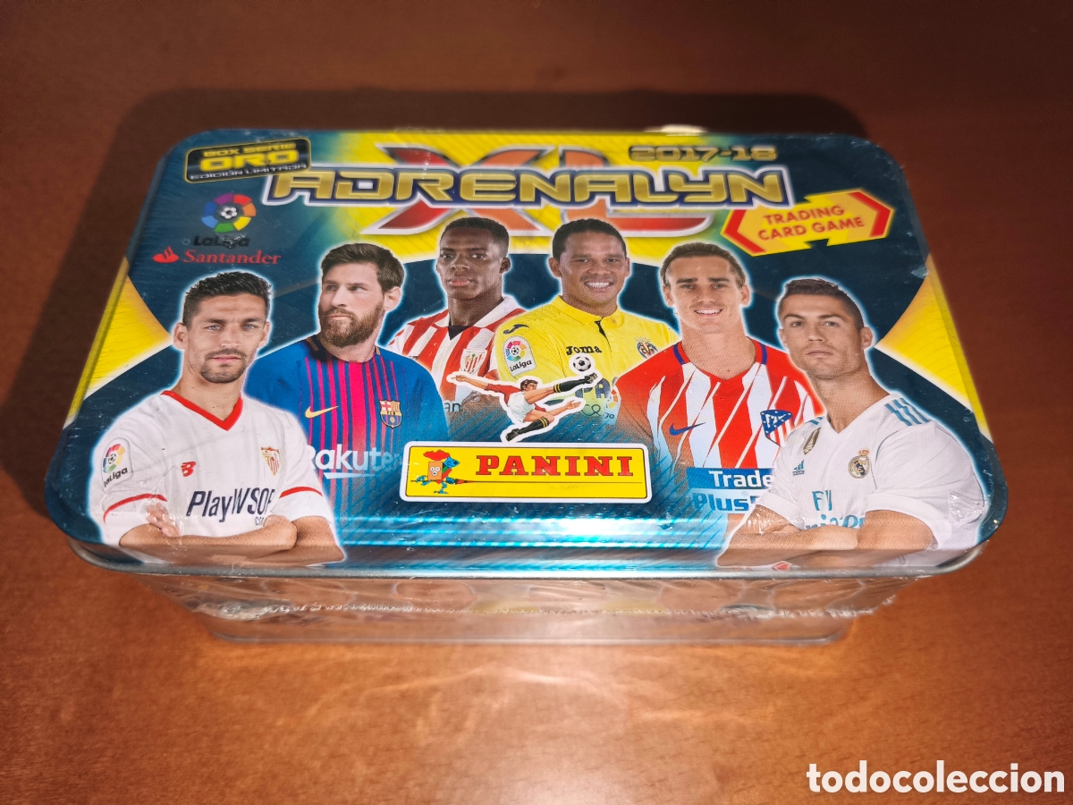 Cromos de f&uacute;tbol: Box Serie Oro Adrenalyn XL 17/18 Panini
