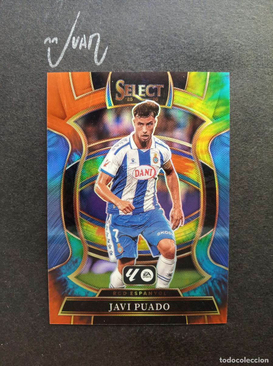 Cromos de f&uacute;tbol: NUMERADA #7/25 JERSEY NUMBER TIE DYE PUADO RCD ESPANYOL ⚽ PANINI &reg; SELECT LIGA 2025 2026 25 26 NUEVO