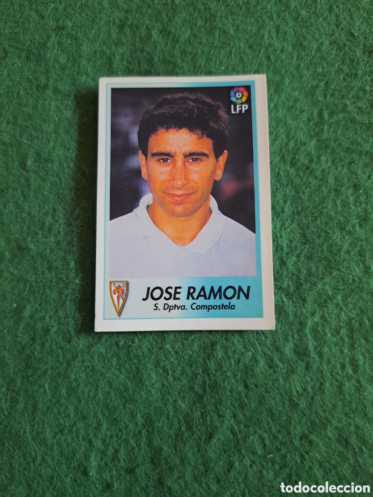 Cromos de f&uacute;tbol: Jos&eacute; Ram&oacute;n. N&deg;60. Compostela. Bollycao Liga 96-97. Sigue la Liga