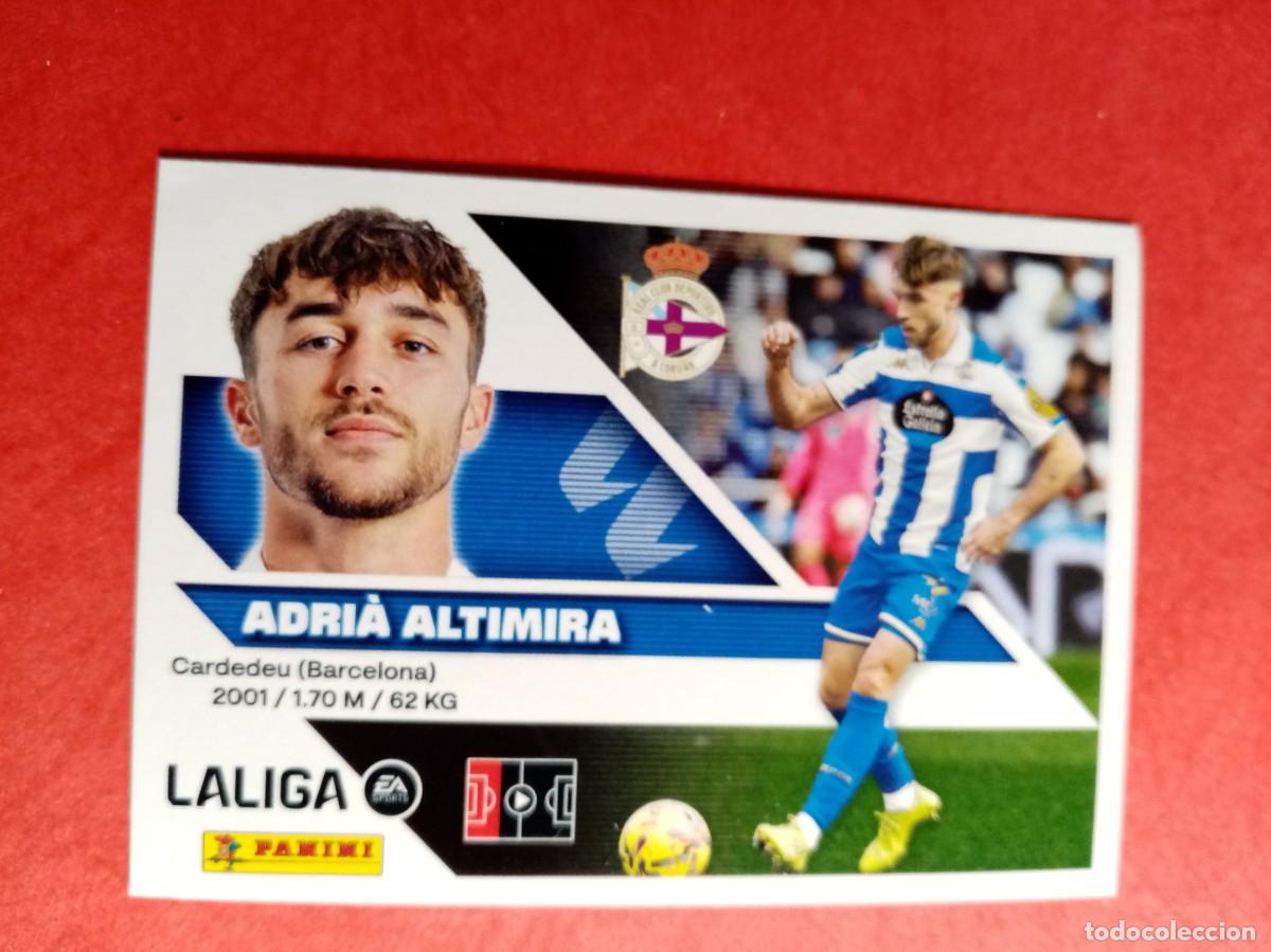 Cromos de f&uacute;tbol: N&ordm; 5 ADRIA ALTIMIRA, RC DEPORTIVO, LIGA ESTE 2026 2027 26 27 PANINI