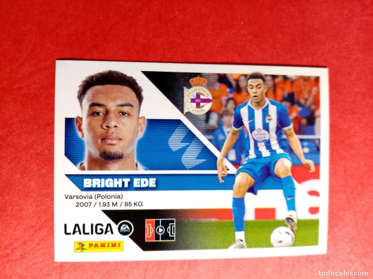 Cromos de f&uacute;tbol: N&ordm; 8 BIS 8BIS BRIGHT EDE, COLOCA, RC DEPORTIVO, LIGA ESTE 2026 2027 26 27 PANINI