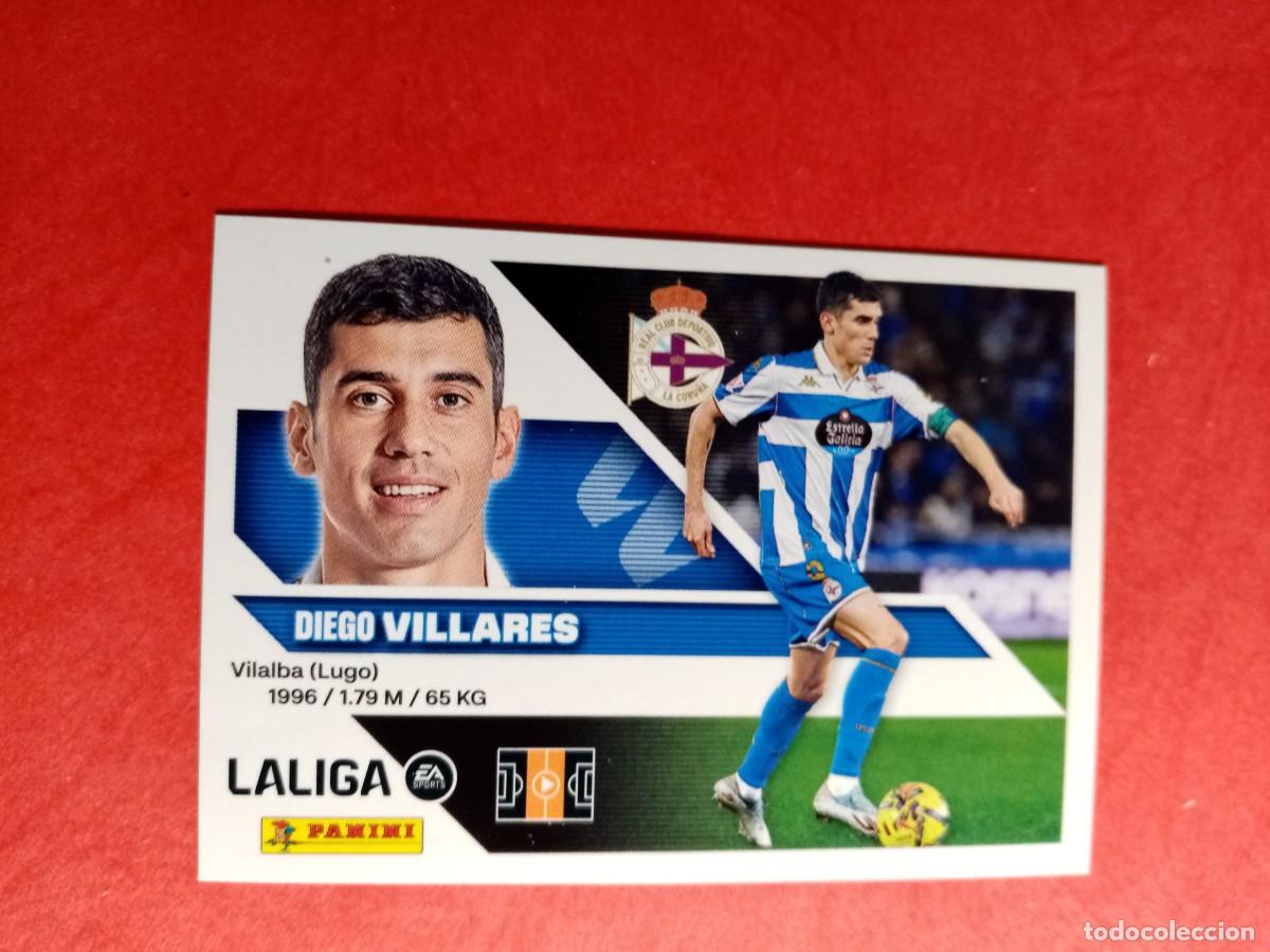 Cromos de f&uacute;tbol: N&ordm; 11 DIEGO VILLARES, RC DEPORTIVO, LIGA ESTE 2026 2027 26 27 PANINI