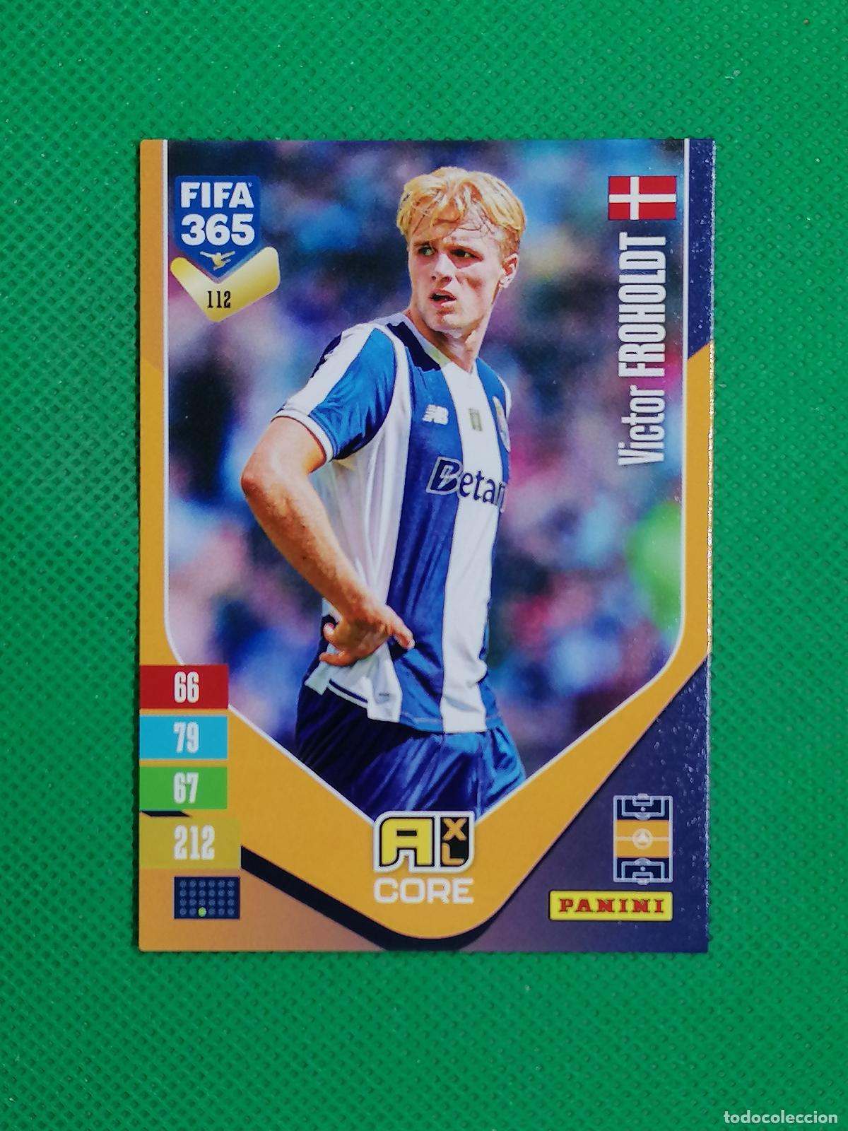 Cartes &agrave; collectionner de Football: 112 VICTOR FROHOLDT OPORTO CORE ⚽ PANINI ADRENALYN XL FIFA 365 26 27 2026 2027 ⚽
