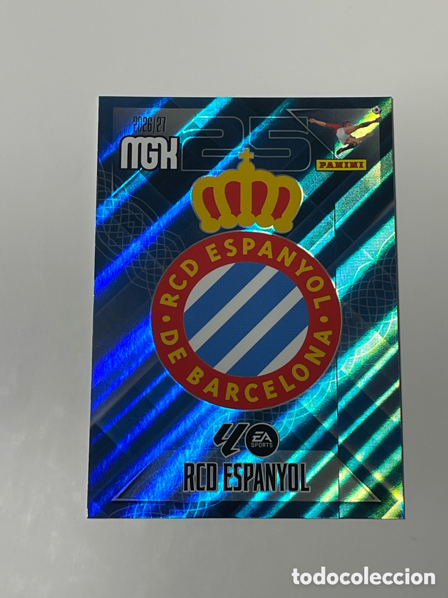 Cromos de Futebol: Escudo Espanyol 26/27 Panini Megacracks #163
