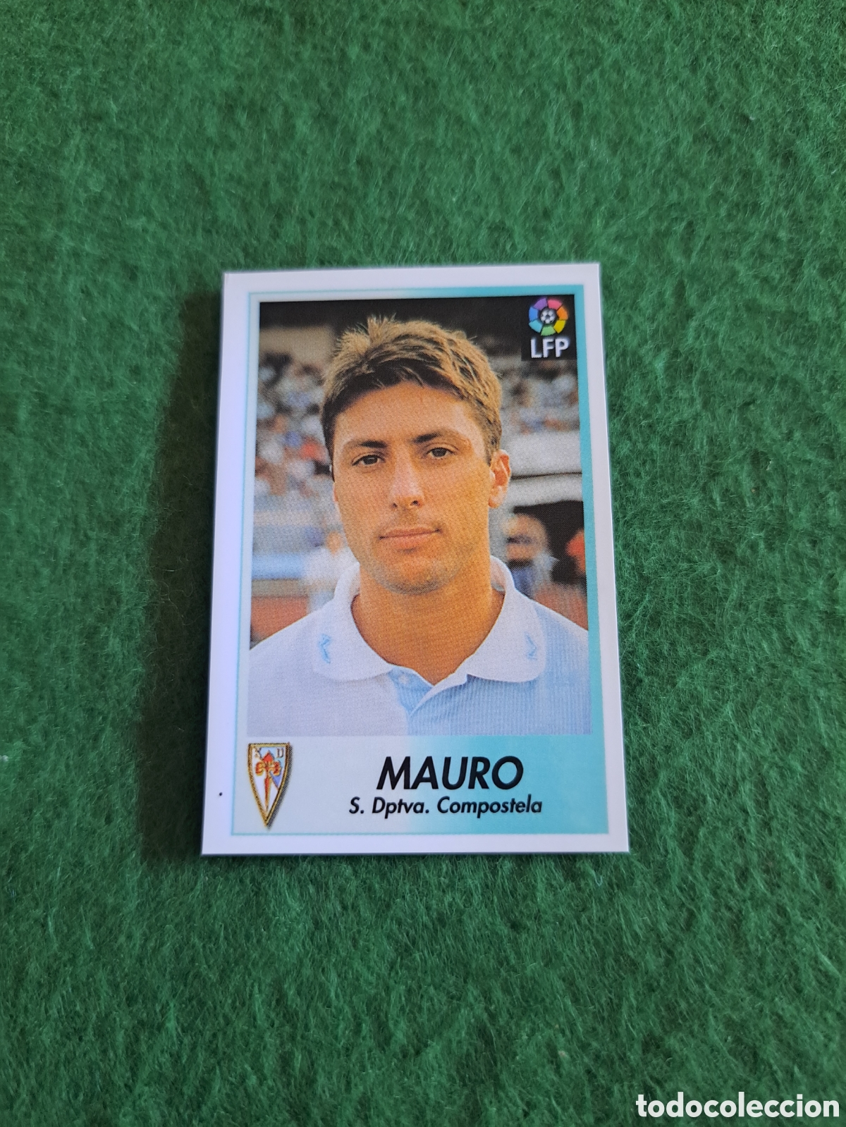 Cromos de Futebol: Mauro. N&deg;55. Compostela. Bollycao Liga 96-97. Sigue la Liga