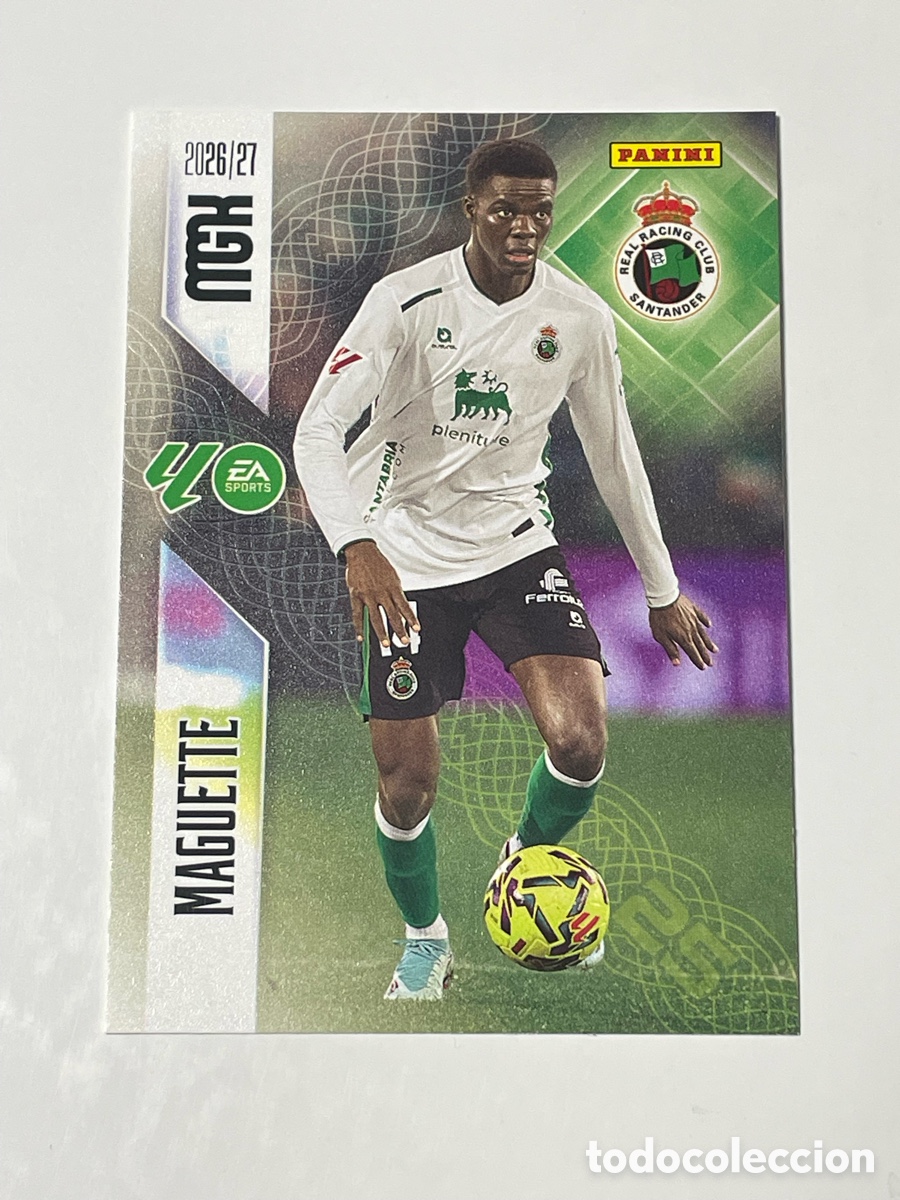 Cromos de f&uacute;tbol: Gueye Maguette Racing de Santander Panini Megacracks 26/27 #280