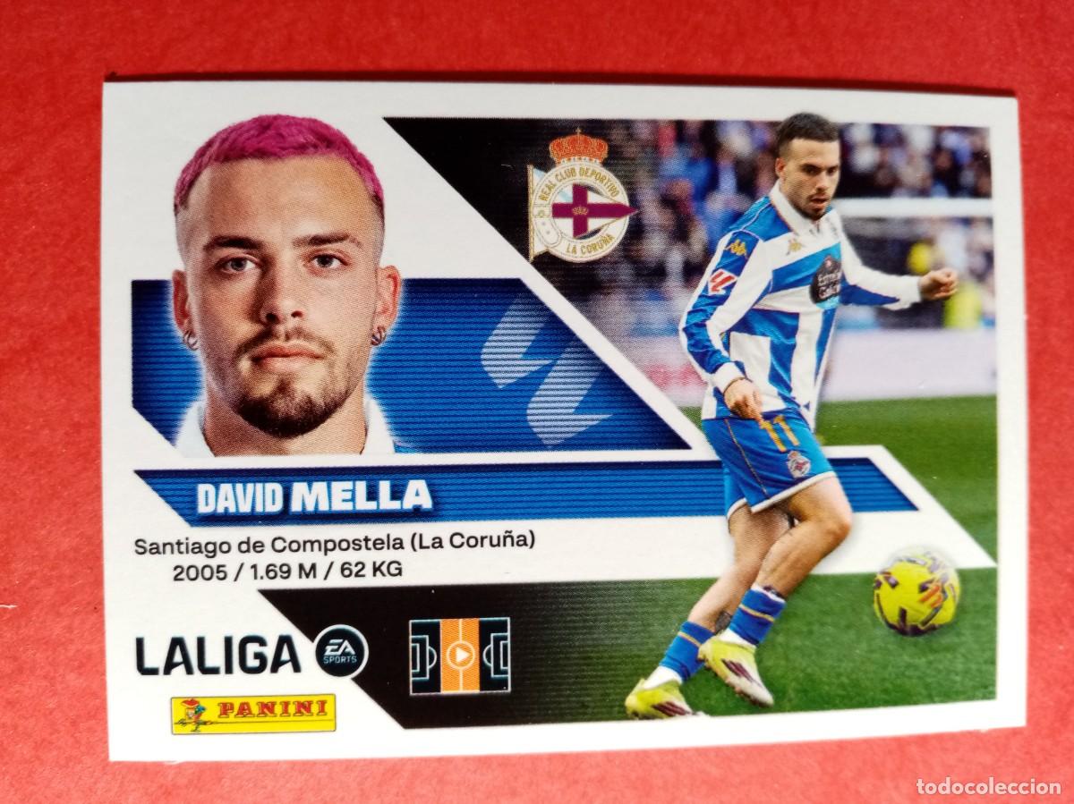 Cromos de f&uacute;tbol: N&ordm; 16 DAVID MELLA, RC DEPORTIVO, LIGA ESTE 2026 2027 26 27 PANINI