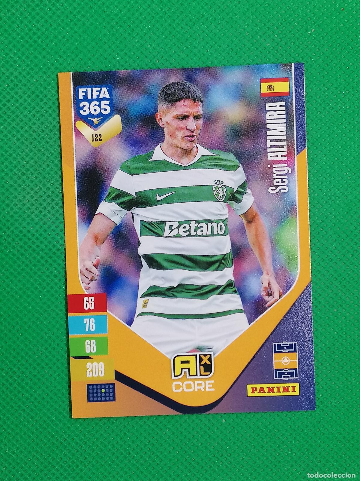 Cromos de f&uacute;tbol: 122 SERGI ALTIMIRA SPORTING PORTUGAL CORE ⚽ PANINI ADRENALYN XL FIFA 365 26 27 2026 2027 ⚽