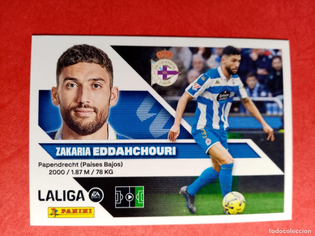 Cromos de f&uacute;tbol: N&ordm; 19 ZAKARIA EDDAHCHOURI, RC DEPORTIVO, LIGA ESTE 2026 2027 26 27 PANINI