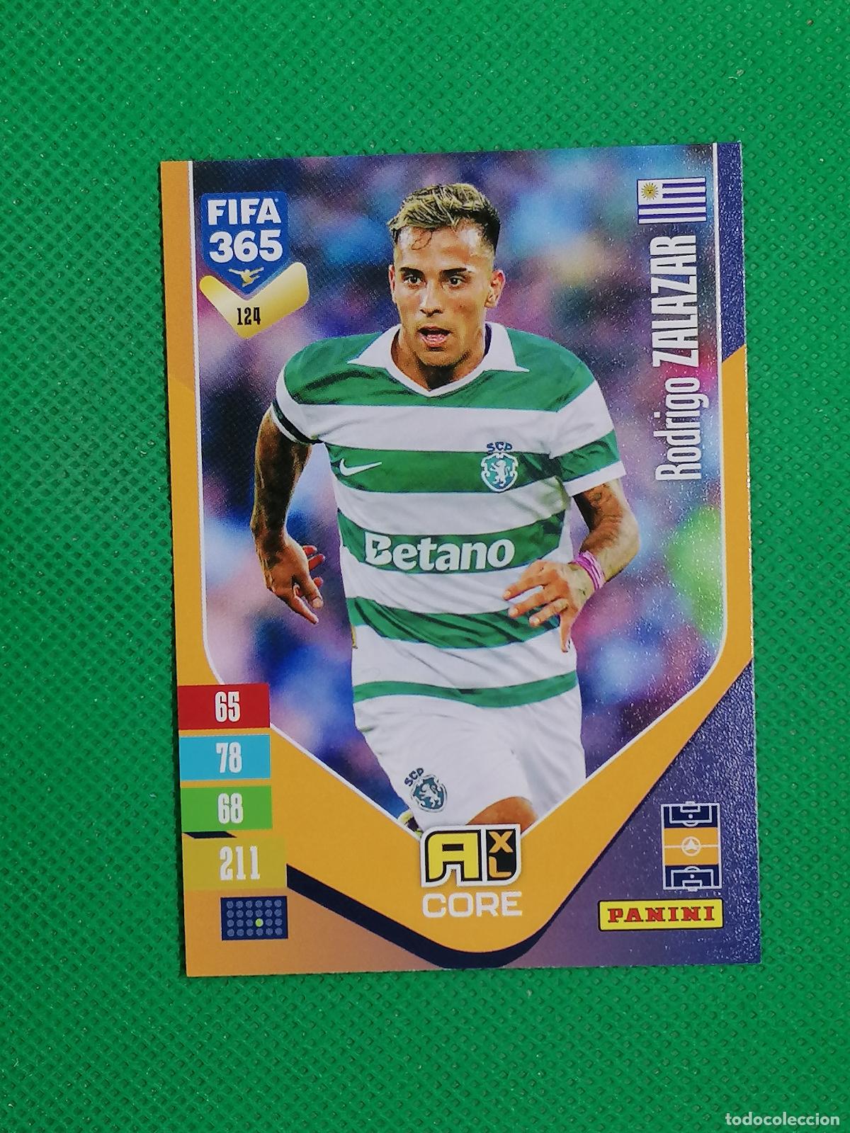 Cromos de f&uacute;tbol: 124 RODRIGO SALAZAR SPORTING PORTUGAL CORE ⚽ PANINI ADRENALYN XL FIFA 365 26 27 2026 2027 ⚽