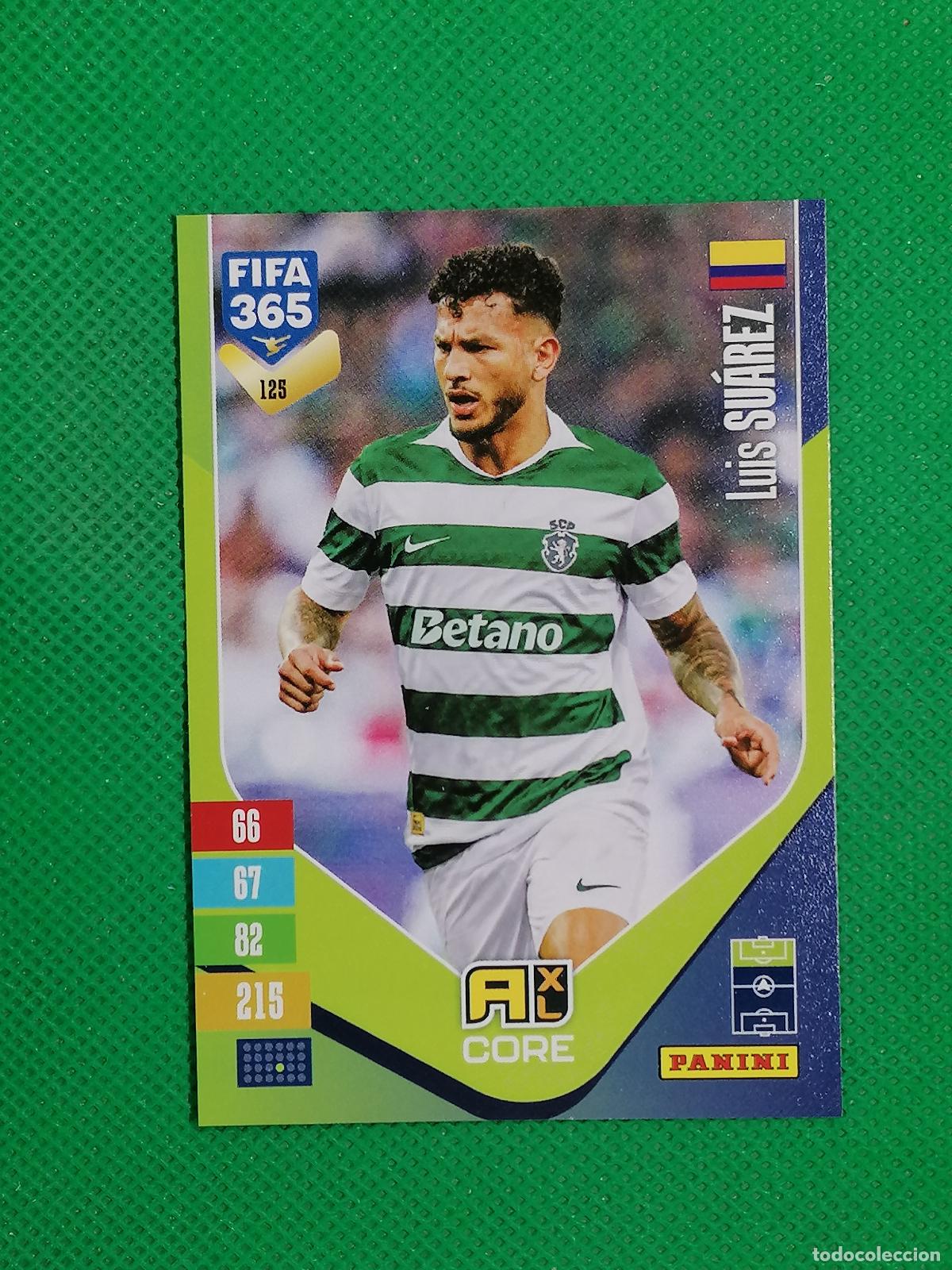 Cromos de f&uacute;tbol: 125 LUIS SUAREZ SPORTING PORTUGAL CORE ⚽ PANINI ADRENALYN XL FIFA 365 26 27 2026 2027 ⚽