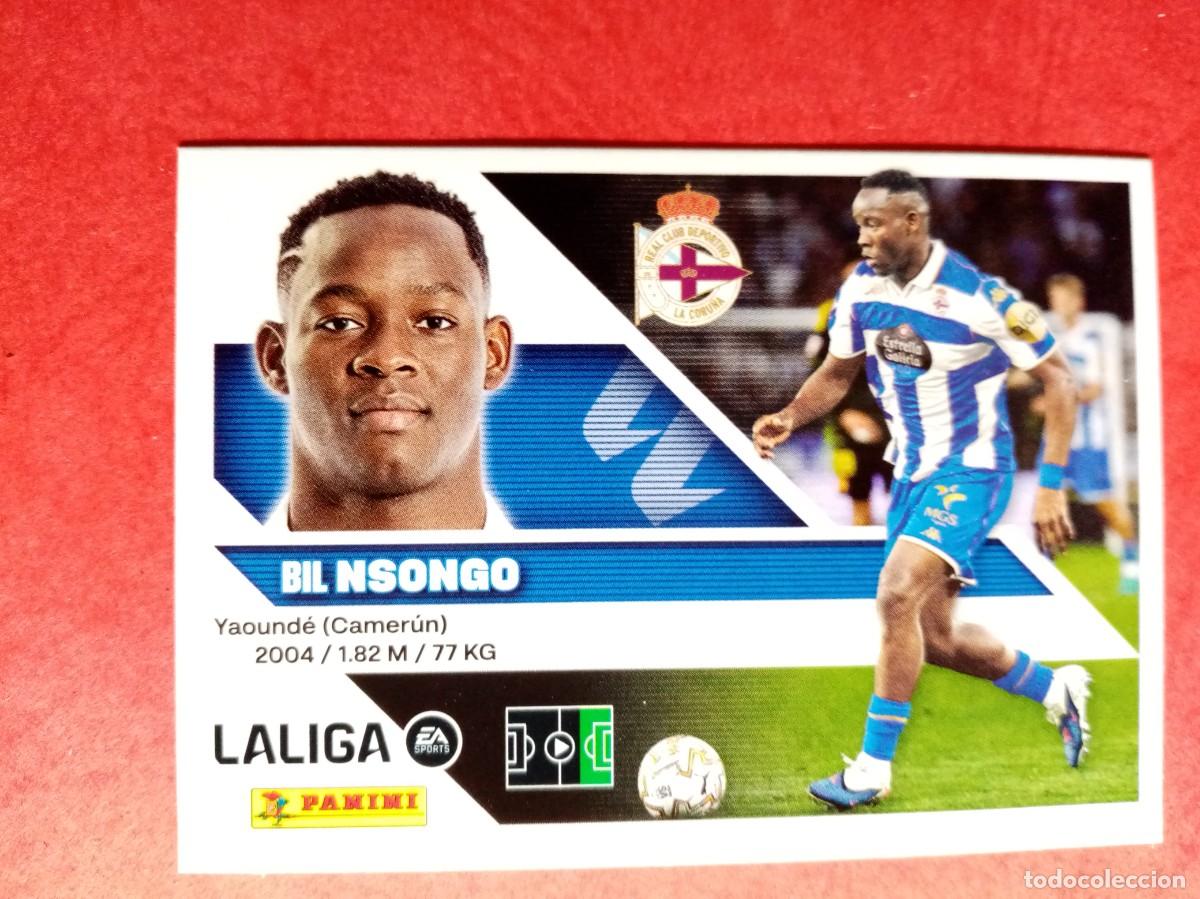 Cromos de f&uacute;tbol: N&ordm; 20 BIL NSONGO, RC DEPORTIVO, LIGA ESTE 2026 2027 26 27 PANINI