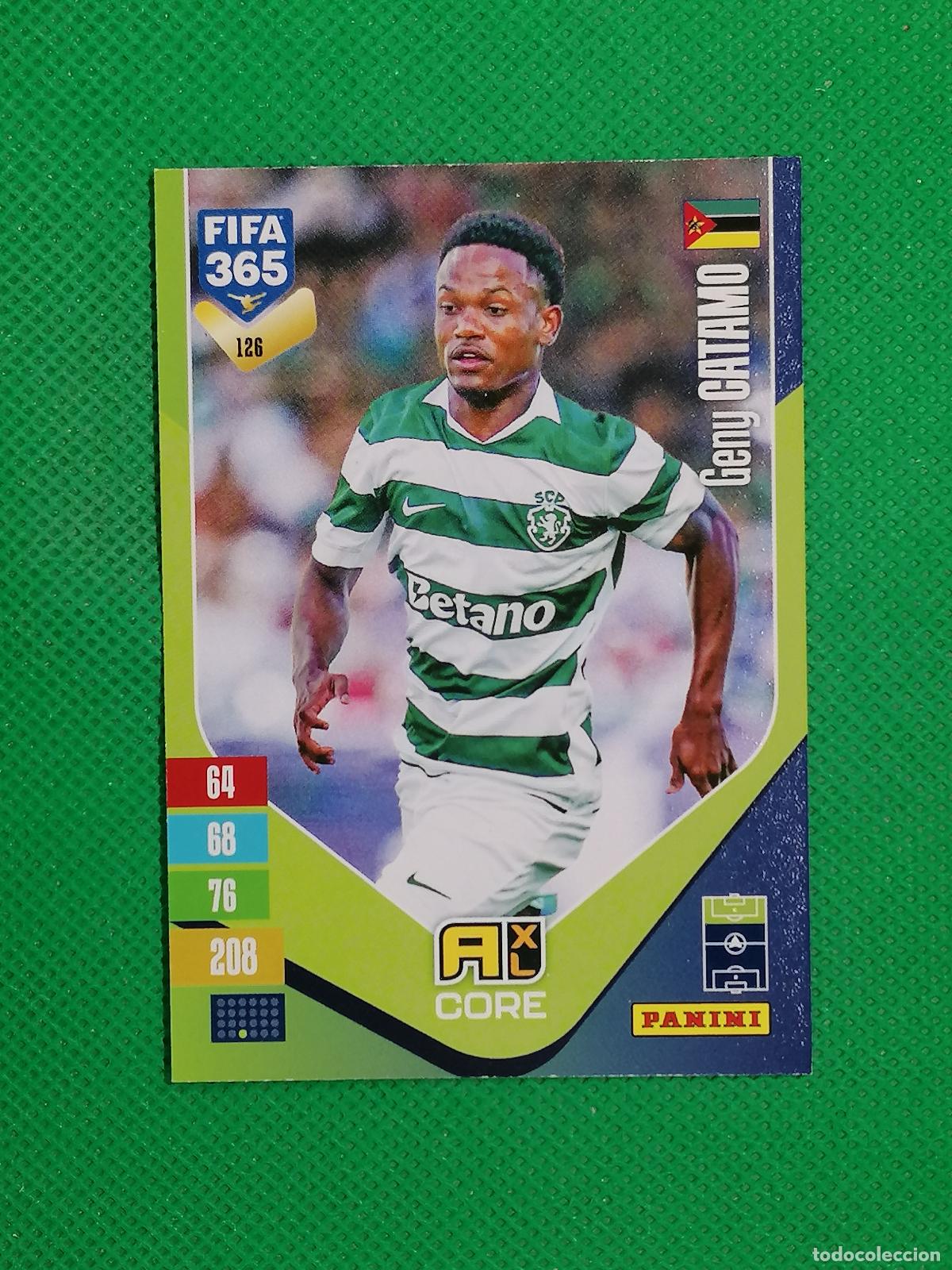 Cromos de f&uacute;tbol: 126 GENY CATAMO SPORTING PORTUGAL CORE ⚽ PANINI ADRENALYN XL FIFA 365 26 27 2026 2027 ⚽