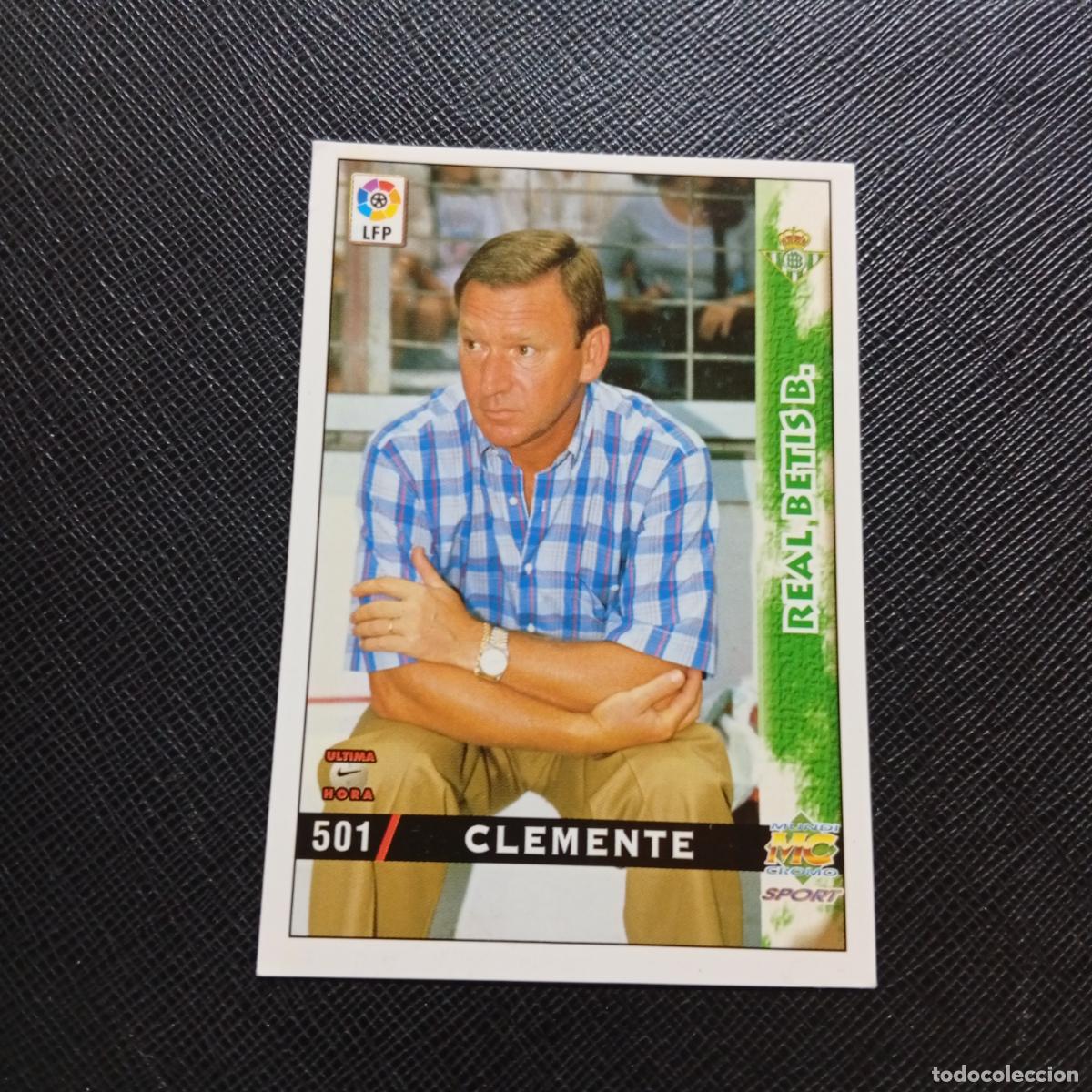 Cromos de f&uacute;tbol: 501 CLEMENTE REAL BETIS MUNDICROMO 1998 1999 CROMO FUTBOL 98 99 - A211 PG22 ULTIMA HORA