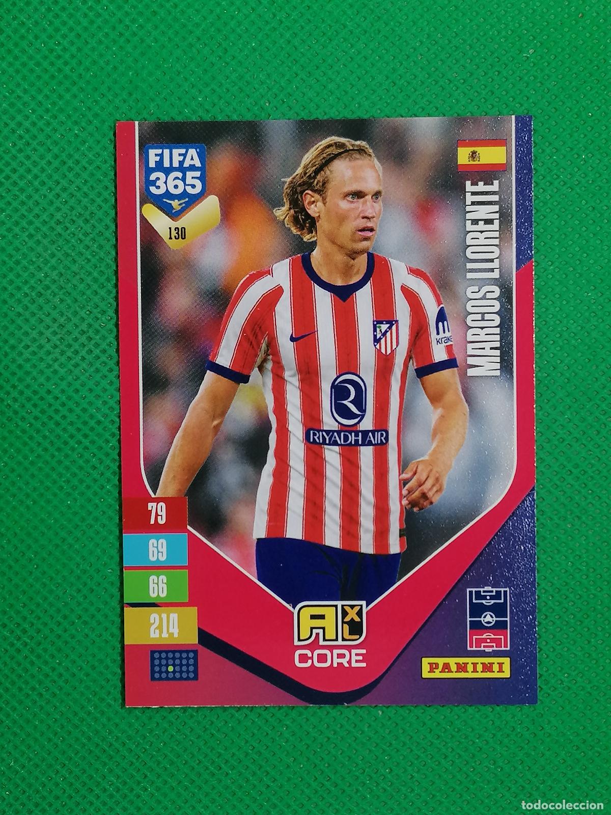Cromos de f&uacute;tbol: 130 MARCOS LLORENTE ATLETICO DE MADRID CORE ⚽ PANINI ADRENALYN XL FIFA 365 26 27 2026 2027 ⚽