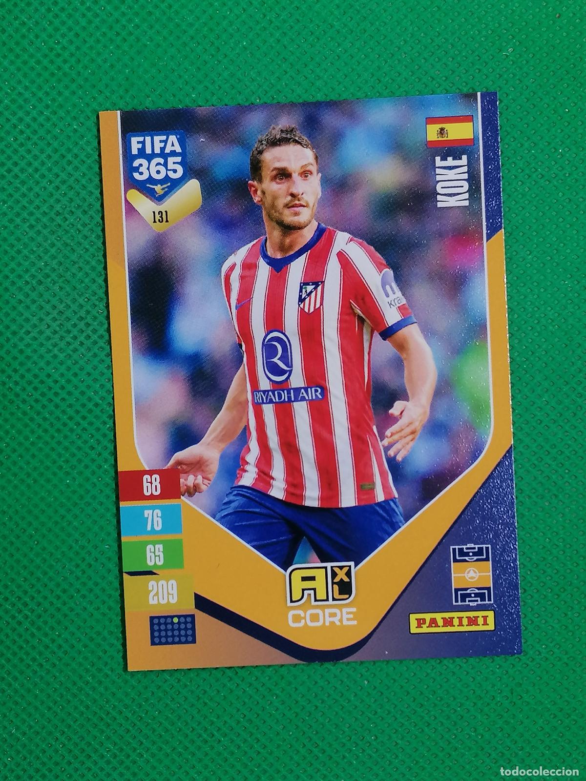 Cromos de f&uacute;tbol: 131 KOKE ATLETICO DE MADRID CORE ⚽ PANINI ADRENALYN XL FIFA 365 26 27 2026 2027 ⚽