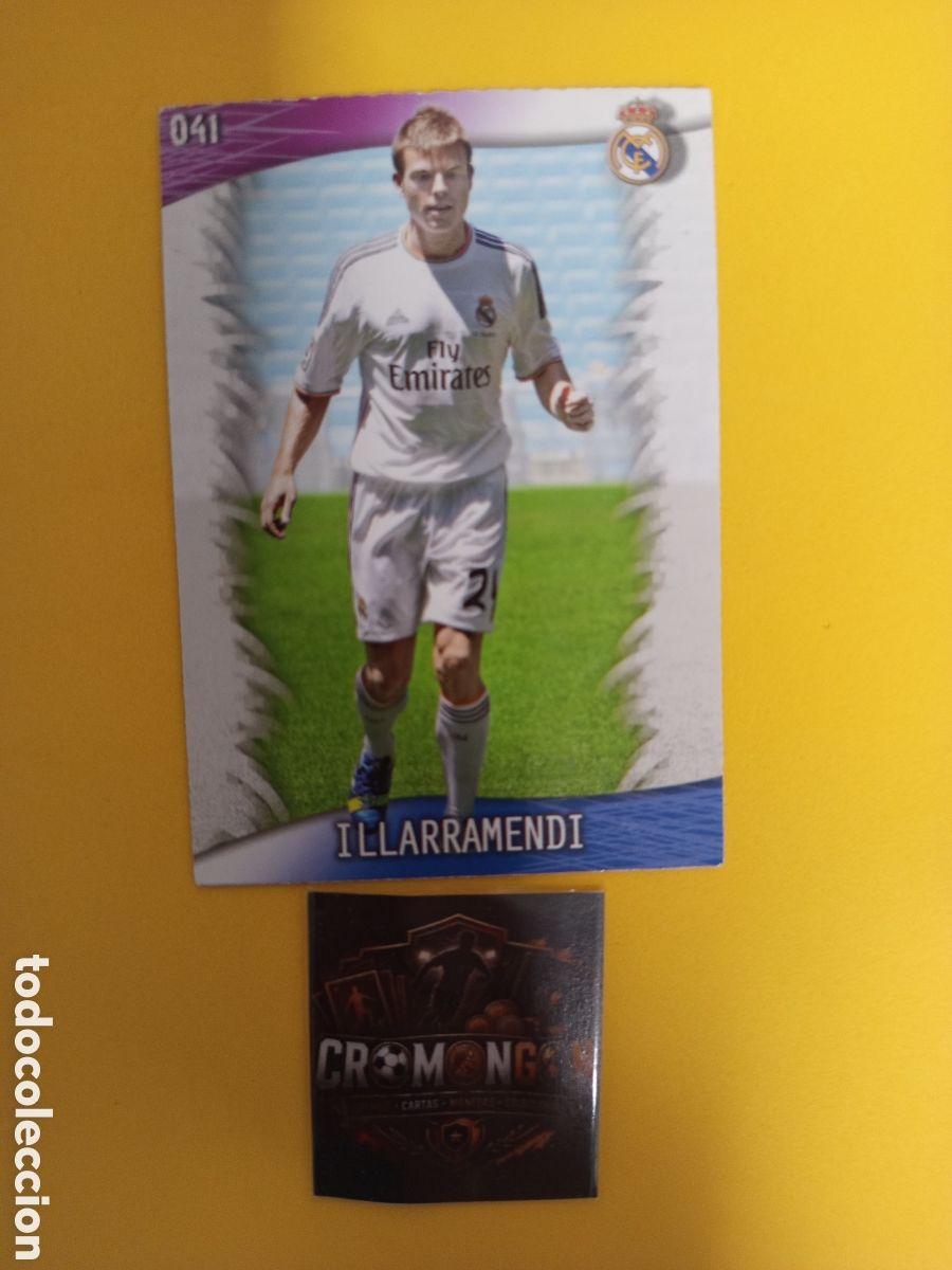 Cromos de f&uacute;tbol: ❇️ CROMO ⚽ CARD SANTIAGO BERNAB&Eacute;U ❇️
