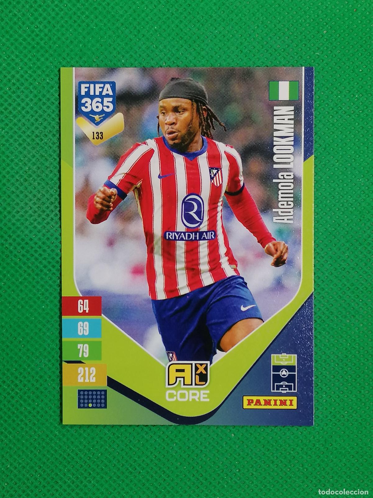Cromos de f&uacute;tbol: 133 ADEMOLA LOOKMAN ATLETICO DE MADRID CORE ⚽ PANINI ADRENALYN XL FIFA 365 26 27 2026 2027 ⚽