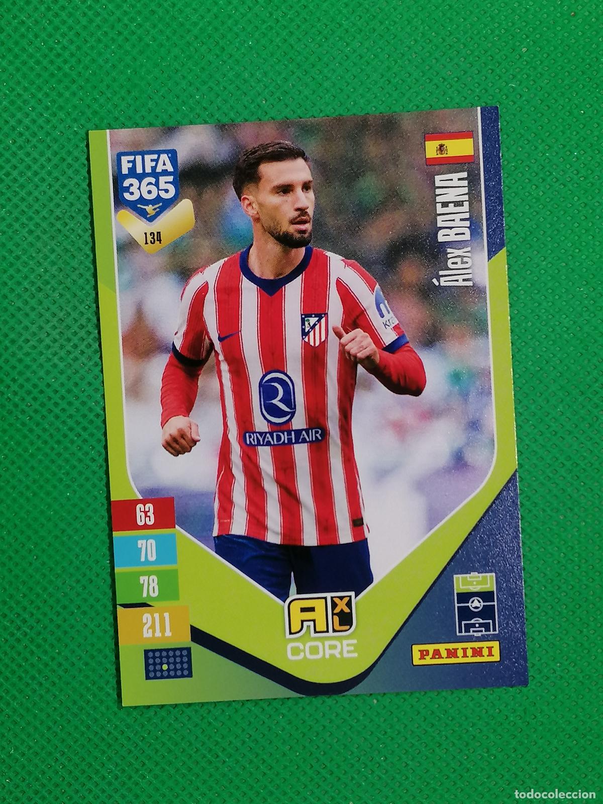 Cromos de f&uacute;tbol: 134 ALEX BAENA ATLETICO DE MADRID CORE ⚽ PANINI ADRENALYN XL FIFA 365 26 27 2026 2027 ⚽