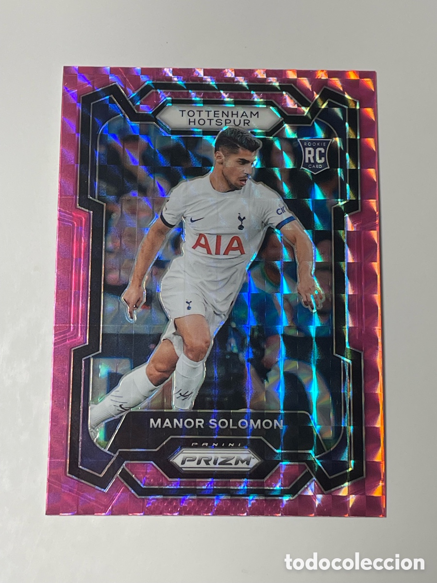 Cromos de f&uacute;tbol: Manor Solomon Tottenham Hotspur Panini Prizm Rookie Card #138
