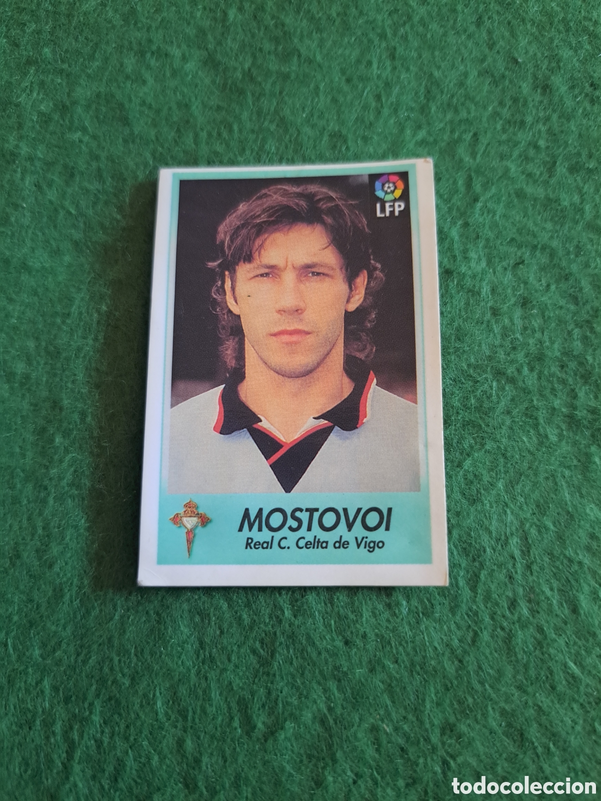 Cromos de f&uacute;tbol: Mostovoi. N&deg;50. Celta de Vigo. Bollycao Liga 96-97. Sigue la Liga
