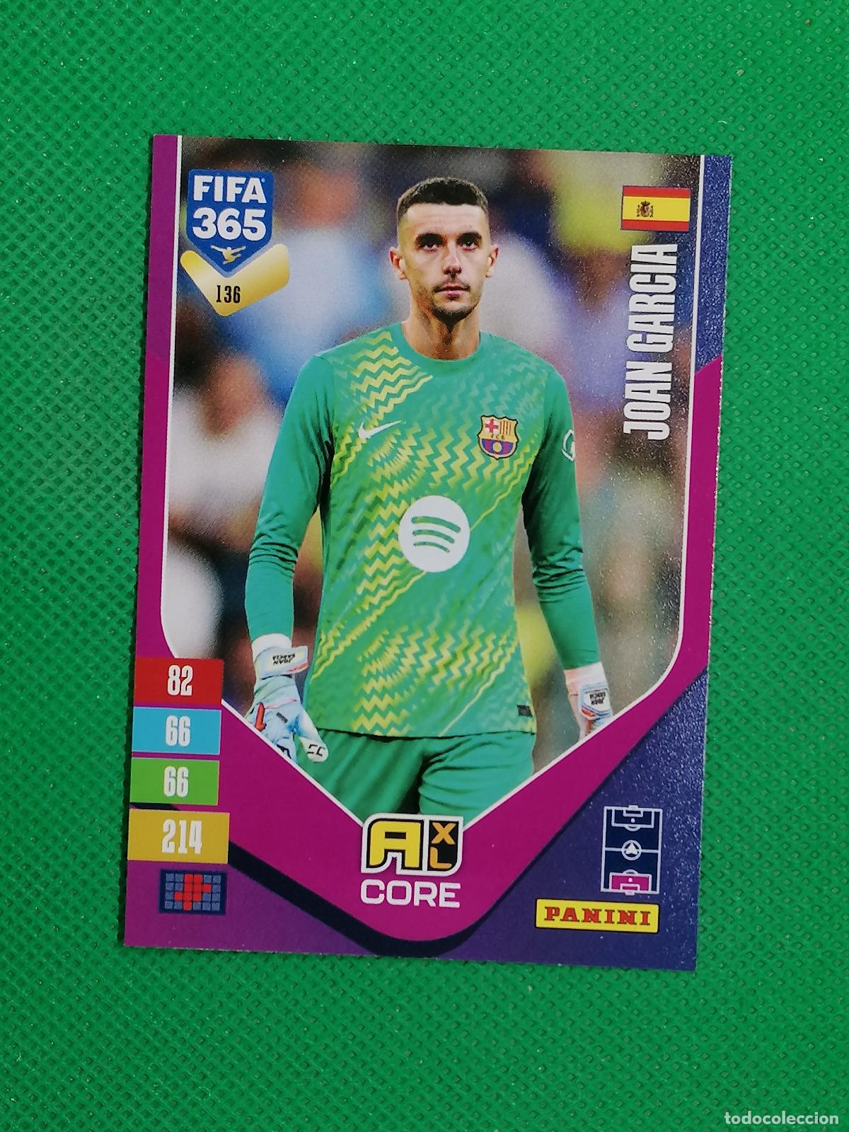 Cromos de f&uacute;tbol: 136 JOAN GARCIA BARCELONA CORE ⚽ PANINI ADRENALYN XL FIFA 365 26 27 2026 2027 ⚽