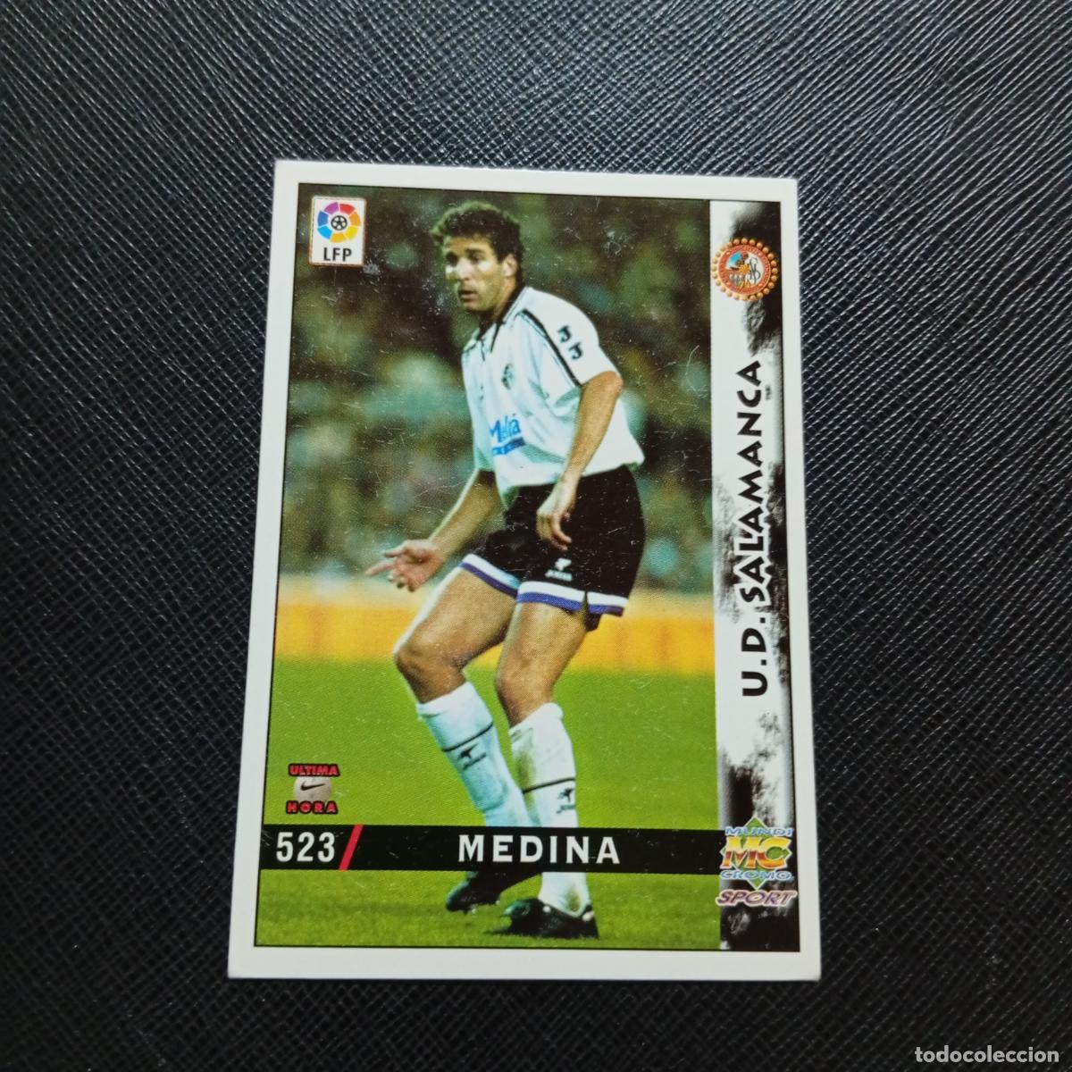 Cromos de f&uacute;tbol: 523 MEDINA SALAMANCA MUNDICROMO 1998 1999 CROMO FUTBOL 98 99 - A211 PG24 ULTIMA HORA