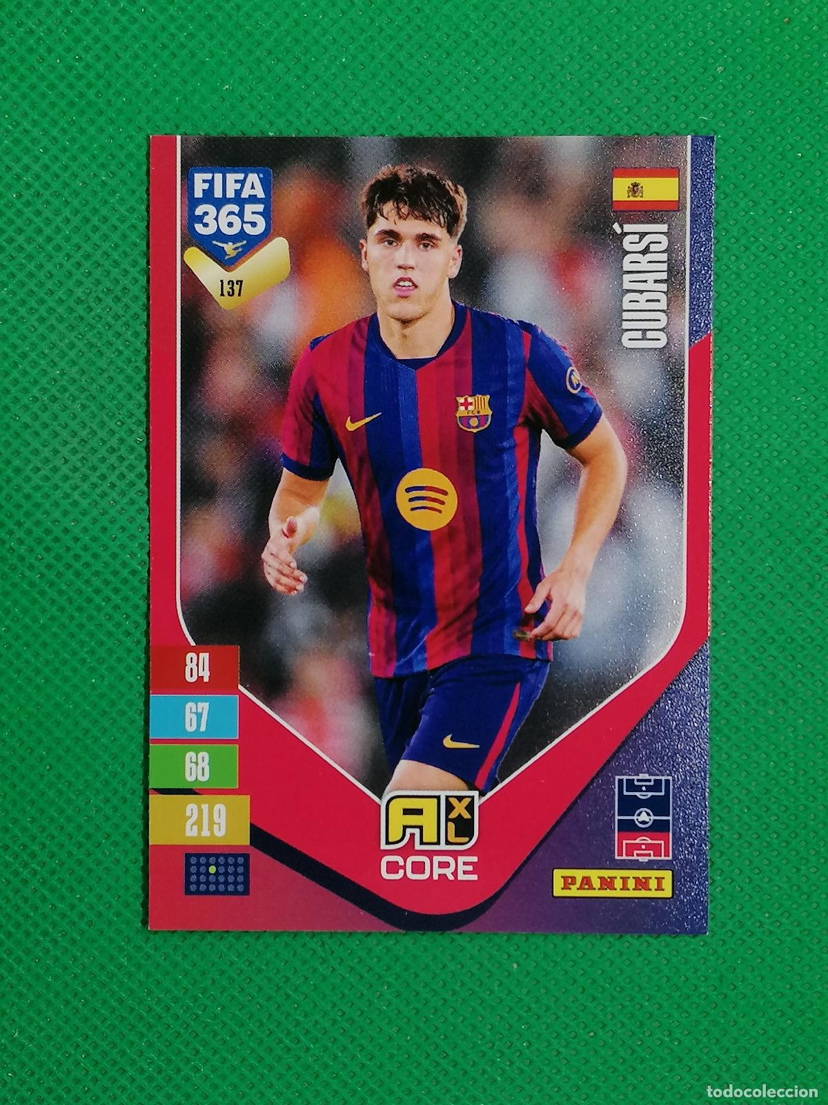 Cromos de f&uacute;tbol: 137 CUBARSI BARCELONA CORE ⚽ PANINI ADRENALYN XL FIFA 365 26 27 2026 2027 ⚽