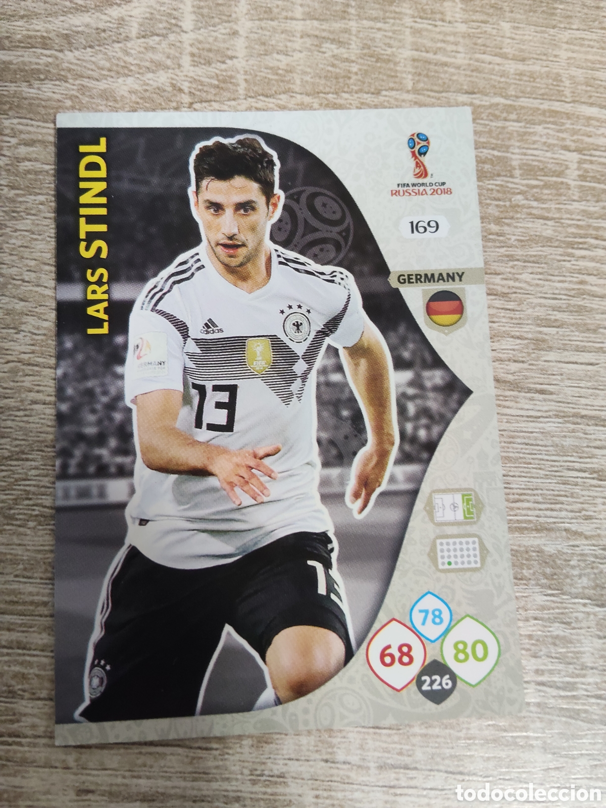 Cromos de f&uacute;tbol: Panini Adrenalyn mundial Rusia 2018 169 Lars Stindl Alemania