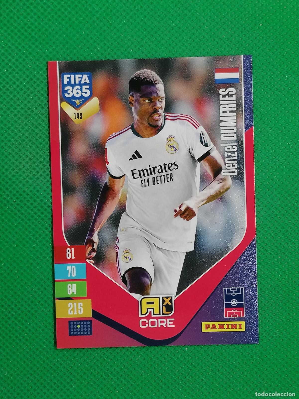 Cromos de f&uacute;tbol: 145 DENZEL DUMFRIES BARCELONA CORE ⚽ PANINI ADRENALYN XL FIFA 365 26 27 2026 2027 ⚽